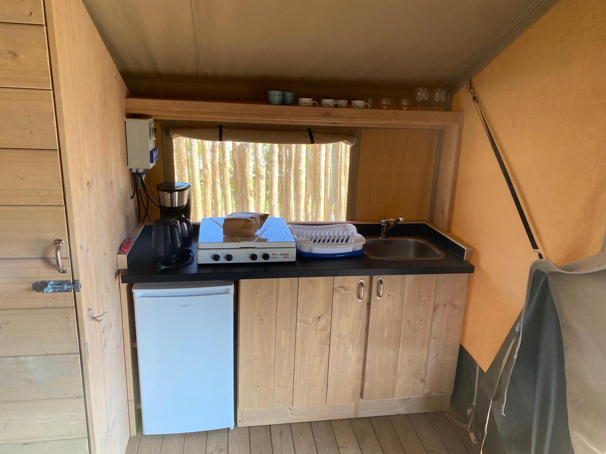 Strandcamping Jagtveld 스흐라벤잔더 객실 사진